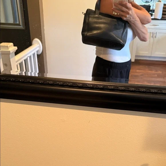 Vintage Coach Black Leather Small Shoulder Bag - hkesbcoebidar.in